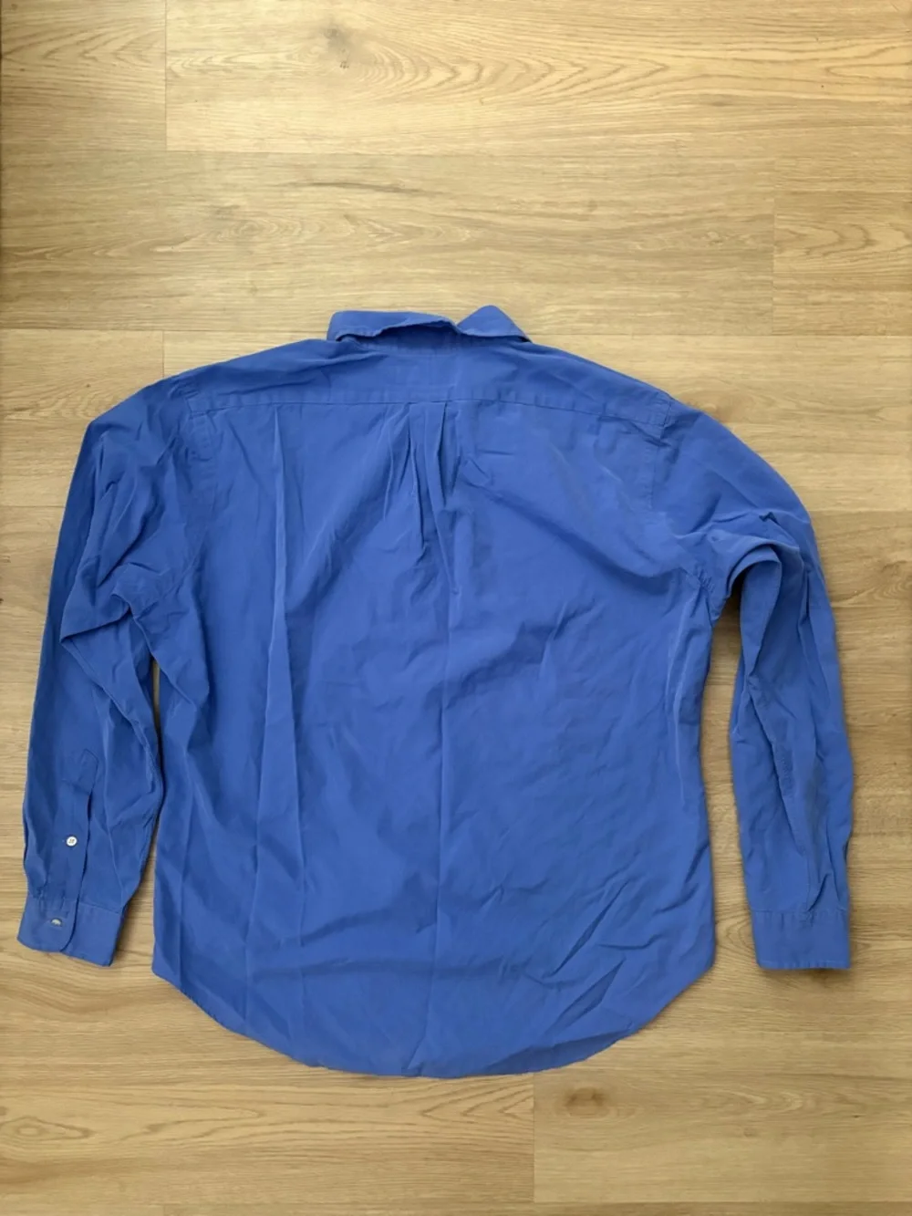 Ralph Lauren men’s Shirt Blue Long Sleeve Button Down Pony Logo Casual
